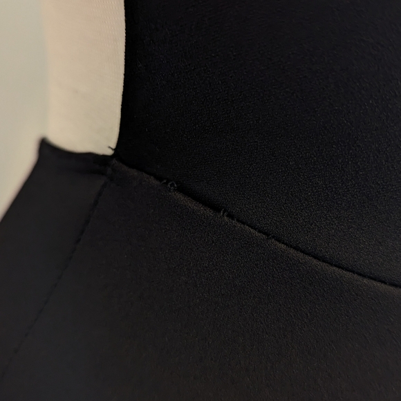 Lulu's Thinking Out Loud Sleeveless Criss Cross Backless Jumpsuit Black Small - Picture 13 of 13